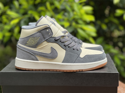 Original version_ Air Jordan 1 MID_ creamy gray_ goods number_ DN4281-100_ full code shipment_ 36-46-10c92fa0